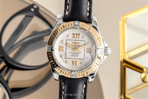 Breitling Galactic Steel Gold Quartz Kal B Ref D