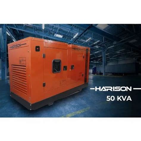 Three Phase Harison 50 Kva Silent Diesel Generator At ₹ 425000unit In