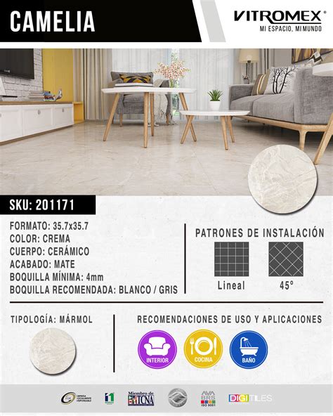 Piso Camelia Crema X Cm M Caja Hd Rs Nal The Home Depot