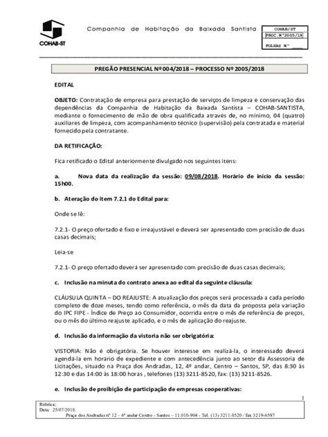 Preench Vel Dispon Vel Objeto Contratao De Empresa Para Prestao De