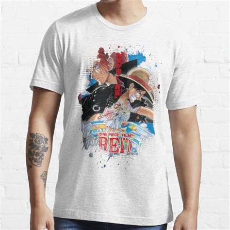 One Piece Film Red Anime Poster T Shirt For Sale By Celb Arts Redbubble One Piece Anime T