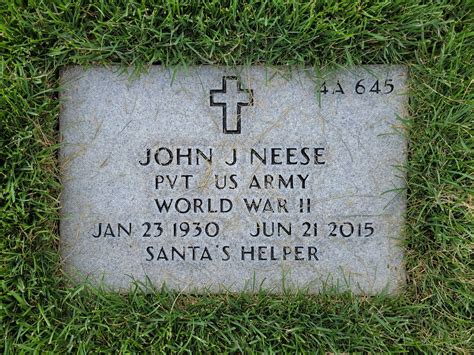 John Joseph Neese 1930 2015 Find A Grave Memorial