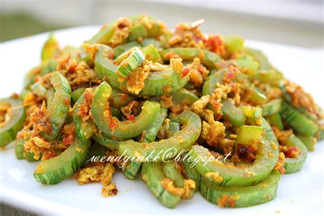 Table For 2 Or More Snake Gourd With Spicy Eggs Stir Fry