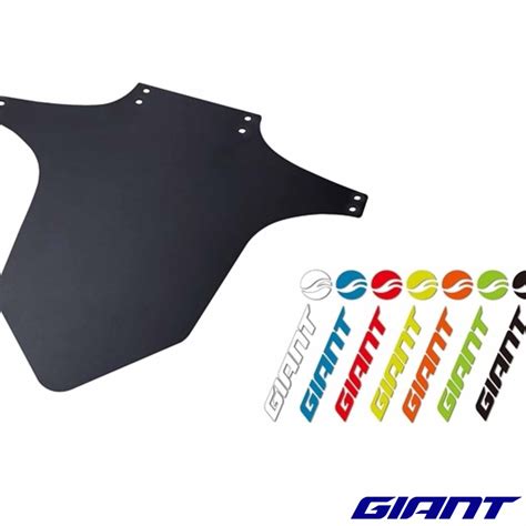 Garde Boue GIANT Proguard Zip Noir Avant VELOSEINE