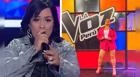 La Voz Perú Quién Es Celima Victoria La Cantante De San Juan De