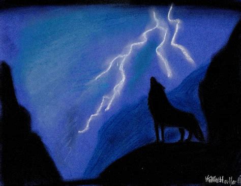 wolf lightning by Satyrtail on DeviantArt