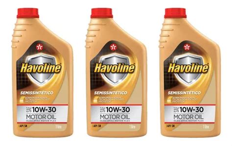 Kit 3 Óleo Texaco Havoline Semissintetico 10w30 Gm 6094m Parcelamento