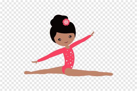 Ilustra O De Bailarina Gin Stica Art Stica Gymnast Girl Gin Stica