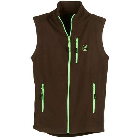 Univers Gilet In Pile Verde Fluo