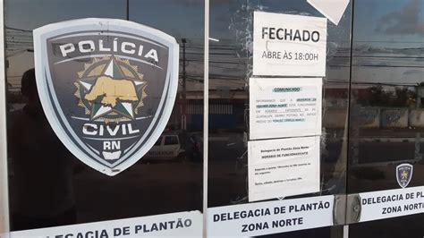 Delegados de Polícia Civil aderem à paralisação no RN e delegacias em