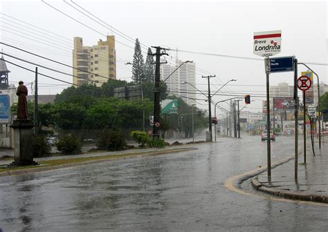 P Gina Brasileira Chuva Chegou Para Acabar A Estiagem No Paran