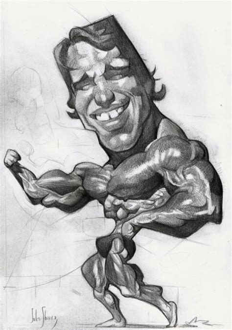 Arnold Schwarzenegger Caricature Sketch Caricature Artist Funny