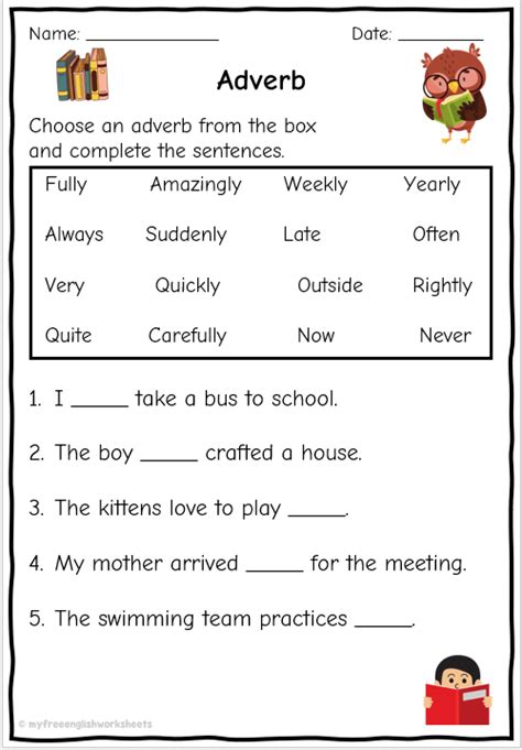 Adverbs Worksheets Grade 2 Sample Adverbs Worksheet Adverbs 2nd Porn Sex Picture