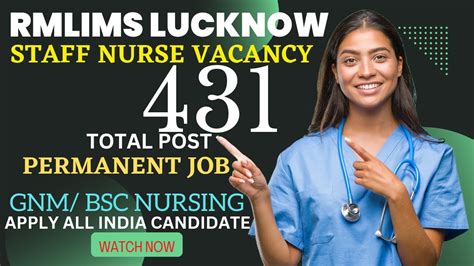 Rmlims Staff Nurse Vacancy 2024 Admit Card Out 431