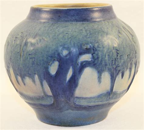 Newcomb College Pottery 1928 Scenic Vase Simpson From Just Art