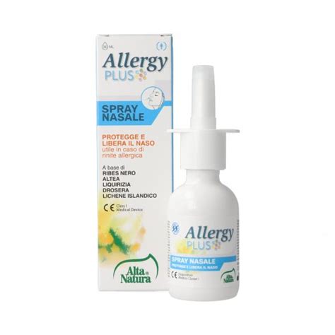 Allergy Plus Alta Natura Aerosol Nasal Ml Farmacia Loreto