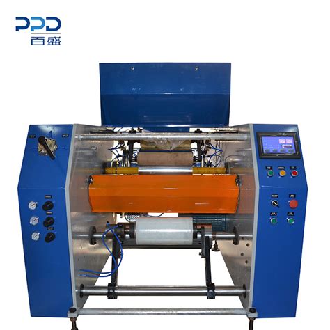 New Arrival Fully Automatic Cling Film Rewinder China PE Stretch Film