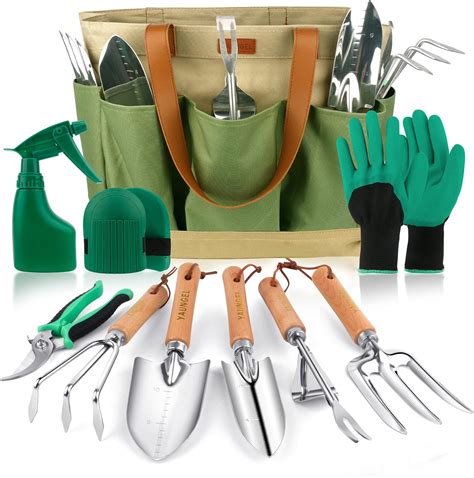 Amazon Heavy Duty Garden Tools Pieces Set Rust Proof