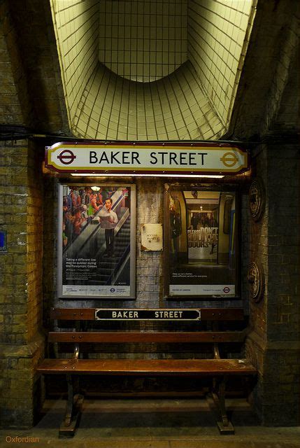 Baker Street Tube Station Ca 1863 Marylebone London Baker Street