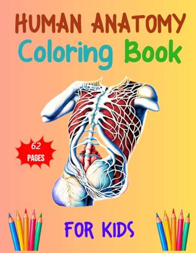 Human Anatomy Coloring Book For Kids Engaging Coloring Pages For Young