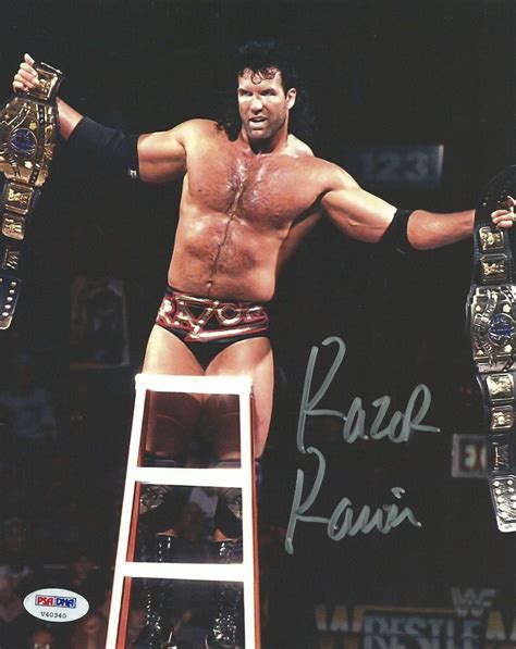 Scott Hall Razor Ramon Signed X Photo Psa Dna Coa Wwe Wrestlemania X