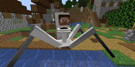 Skibidi Toilet Stevedidop Minecraft Mods CurseForge