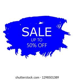 Sale 50 Off Sign Over Art Stock Vector Royalty Free 1327419050