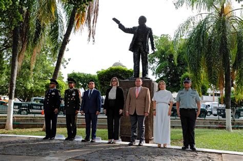 Conmemoran El Aniversario Luctuoso De Benito Ju Rez Gobierno Del