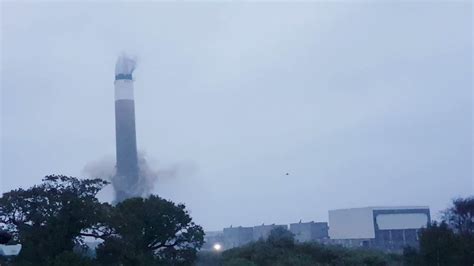 Fawley Power Station Demolition 7am 31st October 2021 YouTube