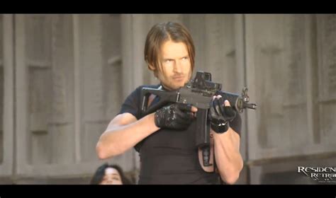 Johann Urb As Leon Kennedy Re Retribution 2012 Resident Evil Photo