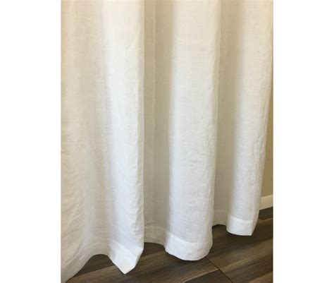 White Linen Curtains | Handcrafted by SuperiorCustomLinens.com