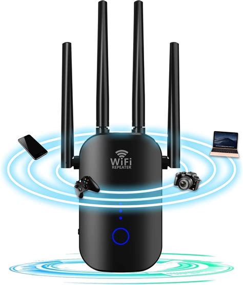 Repeteur Wifi Puissant Mbps Dual Bande Wifi Range Extender Sans