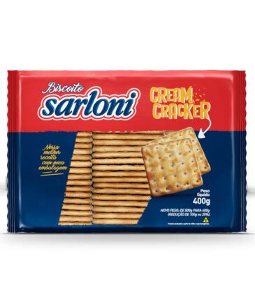 Cream Cracker G Villoni Alimentos