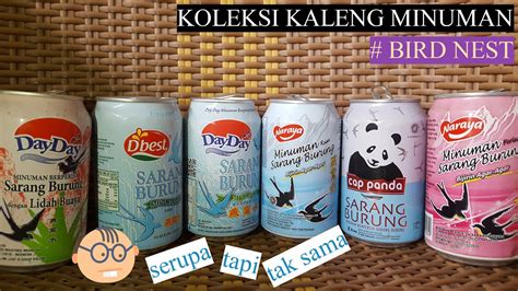 Koleksi Kaleng Minuman I Sarang Burung Walet I Bird Nest I Bukan