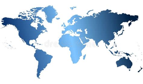 Map Of The World Stock Vector Illustration Of Planet 12727530