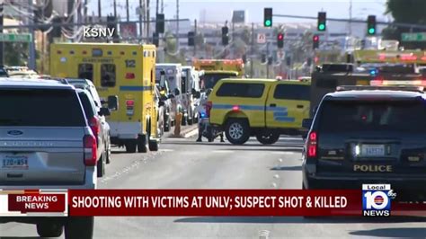 Multiple victims reported in shooting at UNLV