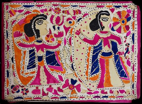 Madhubani Painting Of Bihar Painting Fine Work Google Arts Culture