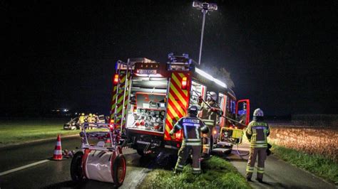 Einsatzbericht Verkehrsunfall Mit Pkw Freiwillige Feuerwehr Gelting