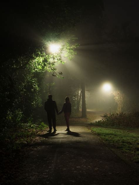 Couple At Night Night Walking Aesthetic Night Aesthetic Night Couple