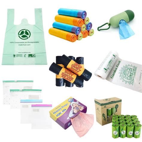 HDPE LDPE PE PLA Pbat Hand Shopping Printing Customized PP