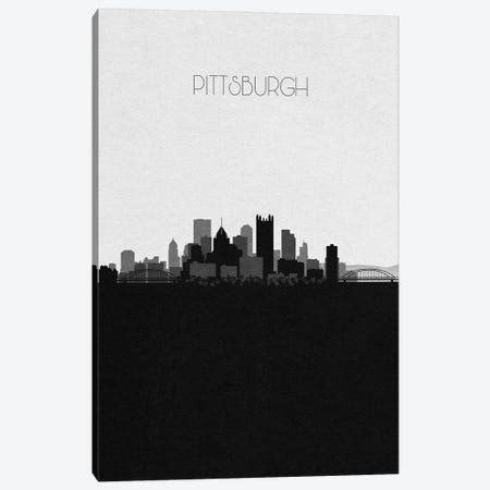 Pittsburgh Skyline Canvas Print by WallDecorAddict | iCanvas