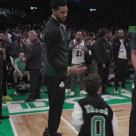 Nba On Twitter Coach Deuce Got Jayson Tatum Warmed Up For His