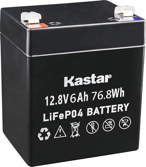 Kastar 12v 6ah Lithium Lifepo4 2000 Cycles Lithium Iron Phosphate Battery