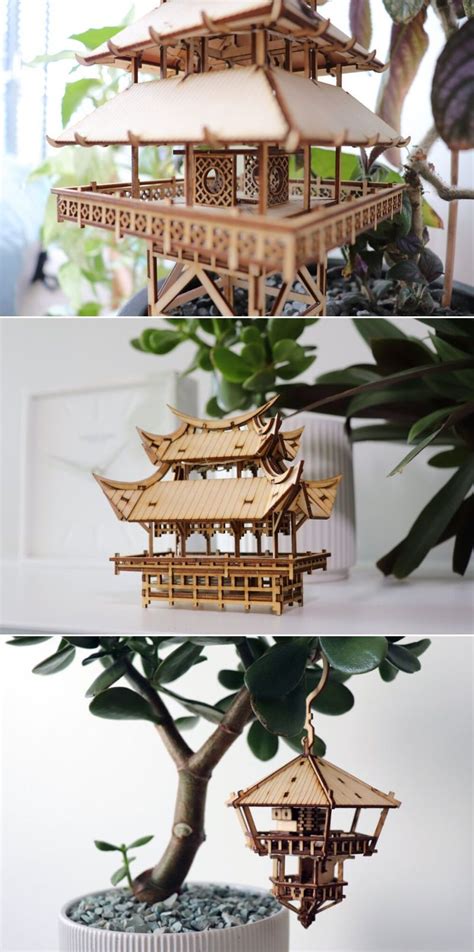 Youll Love Assembling These Tiny Treehouses For Plant Decor Tree