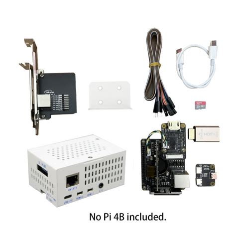 Blikvm V3 Hat White Pikvm Kvm Over Ip Raspberry Pi 4b Poe Hdmi Csi For