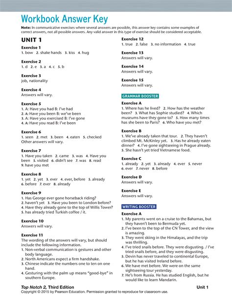 T Es Branche Workbook Answers Focus E Workbook Answers P