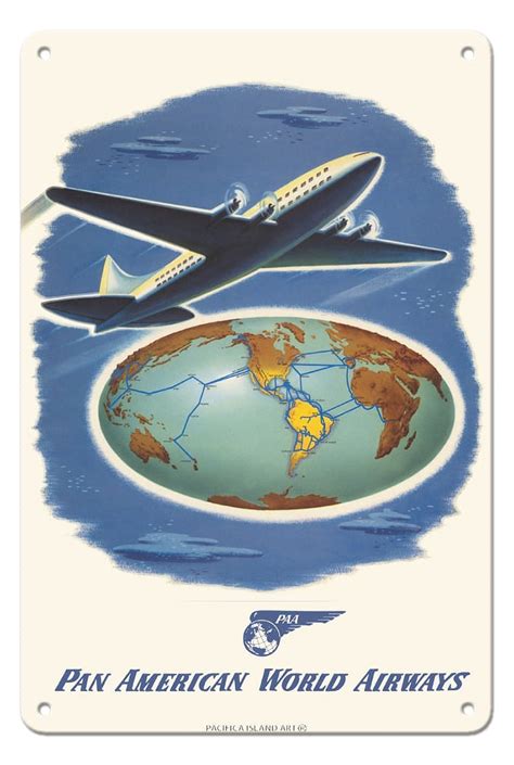 World Routes Pan American World Airways Vintage Airline Travel