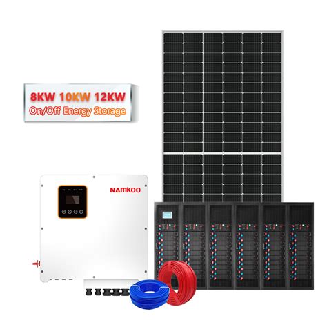 Complete Set Solar Energy System 10000w Hybrid Solar System 3kw 5kw 8kw