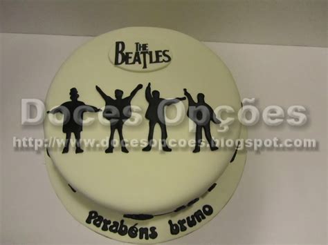 Doces Opções Bolo The Beatles