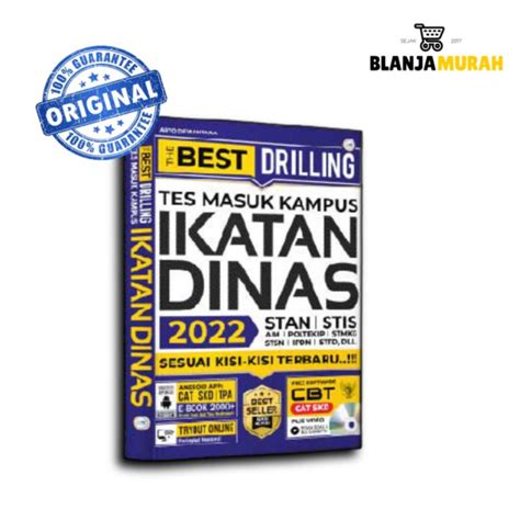 Jual THE BEST DRILLING TES MASUK KAMPUS IKATAN DINAS 2022 Shopee